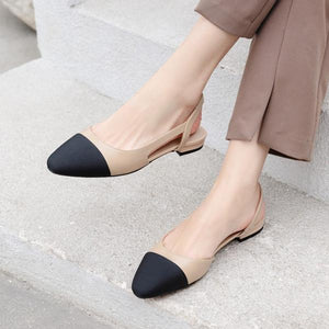 Women's Fashionable Elegant Hollow Flat Sandals 29670802S