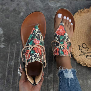 Women's Floral Print Beach Sandals 98816423C
