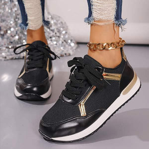 Women's Chunky Sole Color Block Athletic Shoes 83162520C