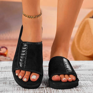 Women's Indoor/Outdoor Wearing One-Band Sandals 91728861C