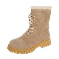 Women’s Casual Flat Plush Snow Martin Boots 88814907S