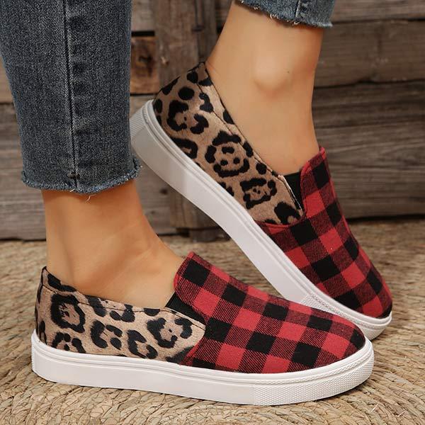 Women'S Casual Slip On Canvas Shoes 42443975C