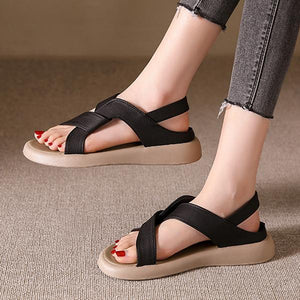 Women’s Casual Round Toe Flat Sandals 13452224S