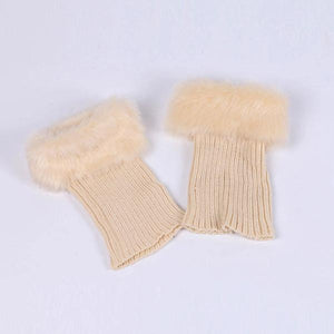 Women's Fashion Casual Knitted Sock Covers Boot Covers 08991418S