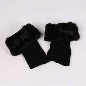 Women's Fashion Casual Knitted Sock Covers Boot Covers 08991418S