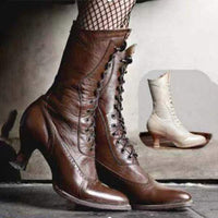 Women'S Vintage Lace Up Martin Boots 21941112C