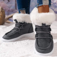 Women's Furry Casual Cotton Shoes 13860735C