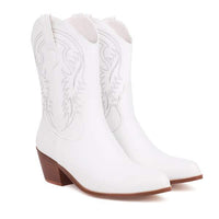Women's Embroidered Western Cowboy Boots 51585051C