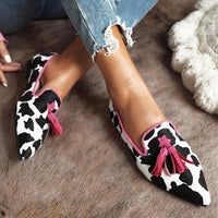 Women's Fashion Pointed Toe Casual Leopard Mules 43671106S