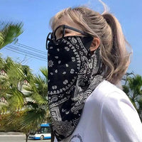 Women's Fashion Sunscreen Earloop Mask Ice Sleeves 30159553S