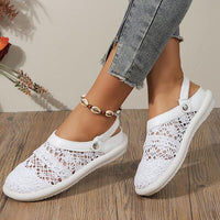 Women's Casual Mesh Breathable Two-Wear Flats 75949364S