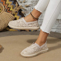 Women's Lace Slip-On Flat Shoes 16878131C