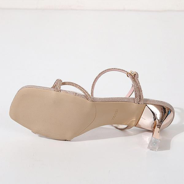 Women's Fashion Rhinestone Stiletto Sandals 30759163S