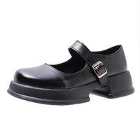 Women's Casual Buckle Round Toe Flat Mary Jane 40036660S