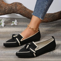 Women's Casual Bow-Knot Breathable Flat Shoes 68906704S