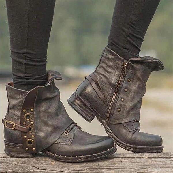Women'S Comfort Vintage Ankle Boots 45278167