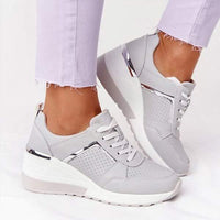 Women'S Casual Round Toe Lace-Up Sneakers 99730804C