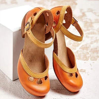 Women'S Colorblock Casual High Heels 60380053C