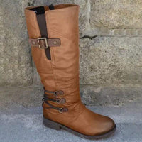Women'S Vintage Side Zip Tall Rider Boots 52117121C