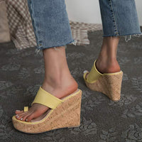 Women'S Fashion Platform Wedge Platform Sandals 25699715C