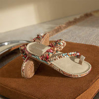 Women'S Boho Rhinestone Comfort Sandals 39033021C