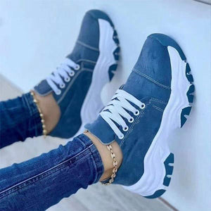 Women'S Lace-Up Casual Sneakers 55987850C