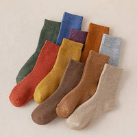 Thick Candy Color Cotton Socks 37393801C