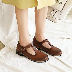 Women'S Vintage Flat Shoes 22895567C