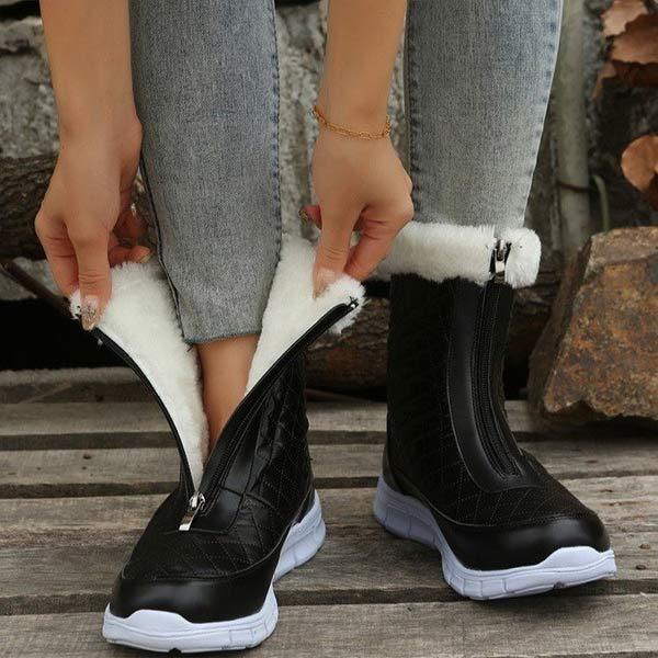 Women'S Fleece Warm Platform Snow Boots 10820817C