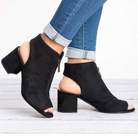 Women'S Retro Backspace Chunky Heel Sandals 55878318C