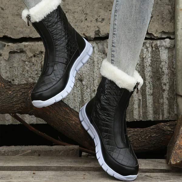 Women'S Fleece Warm Platform Snow Boots 10820817C