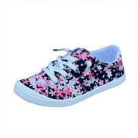 Women'S Floral Casual Flat Shoes 06211511C