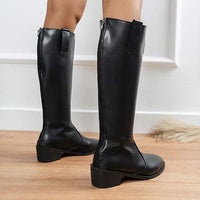 Women'S Chunky Heel Western Cowboy Boots 21174646C