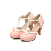 Women'S Colorblock High Heel Sandals 31154993C