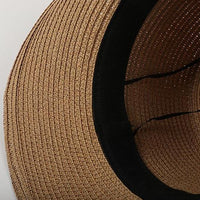 Straw Seashell Tassel Trim Beach Sun Hat 22622221C