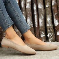 Women'S Comfort Round Toe Flat Shoes 22970071C