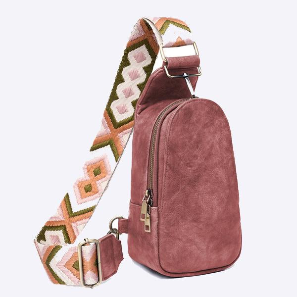 Women'S Solid Color Fashion Chest Bag 98549704C
