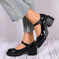 Women'S Chunky Heel Round Toe Fashion Shoes 88903993C