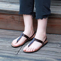 Women'S Vintage Flat Flip Sandals 11816837C