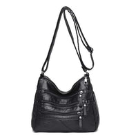 Women'S Soft Leather Diagonal Bag 19463079C